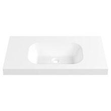 Stadium Accessible 900mm Gloss White Composite Wall Hung Basin